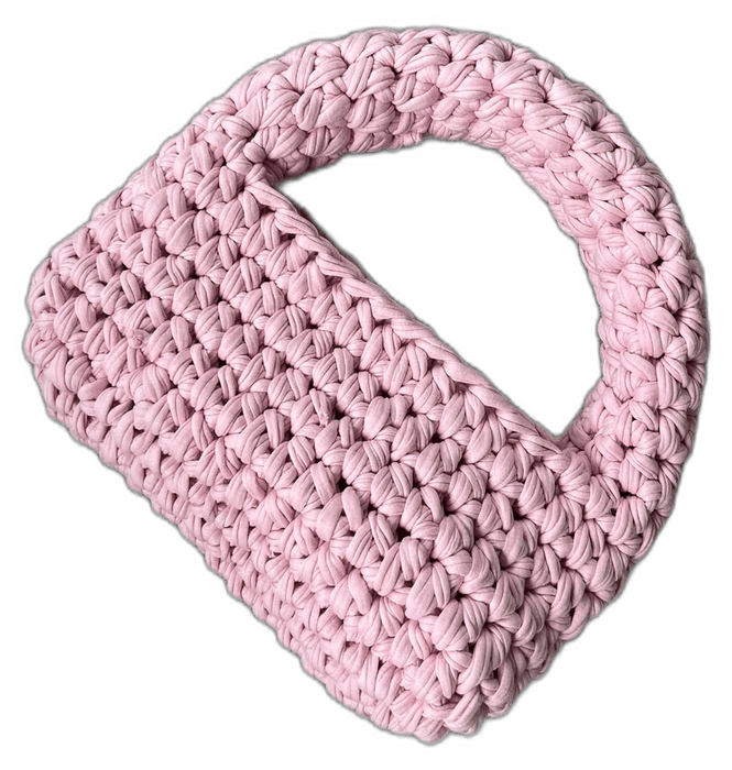 OSHA crochet bag — pink