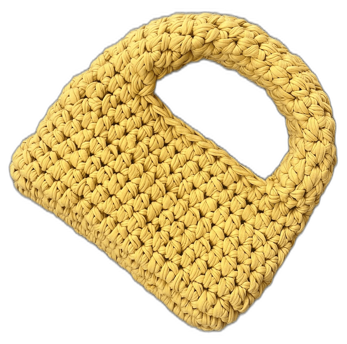 OSHA crochet bag — mustard